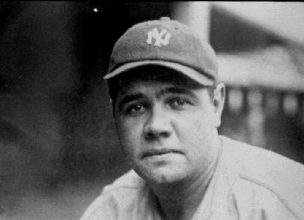Babe Ruth Homeplate - Photo from Wikimedia Commons, Public Domain