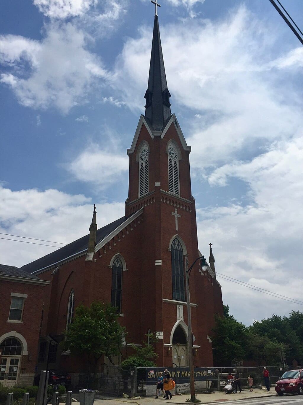 Saint Mary Catholic Church - Photo by w_lemay via Wiki Commons, Public Domain