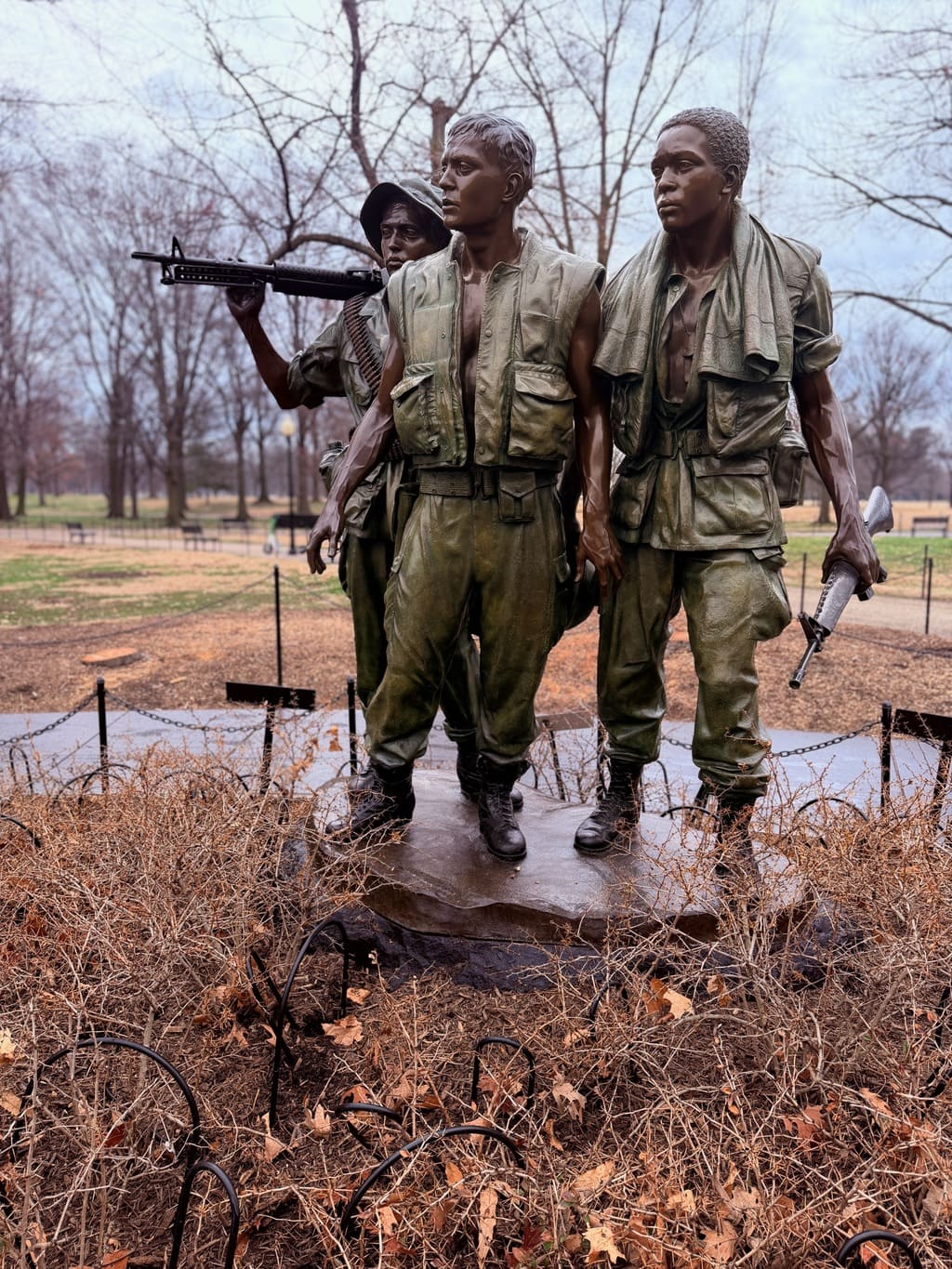 Three Servicemen Statue