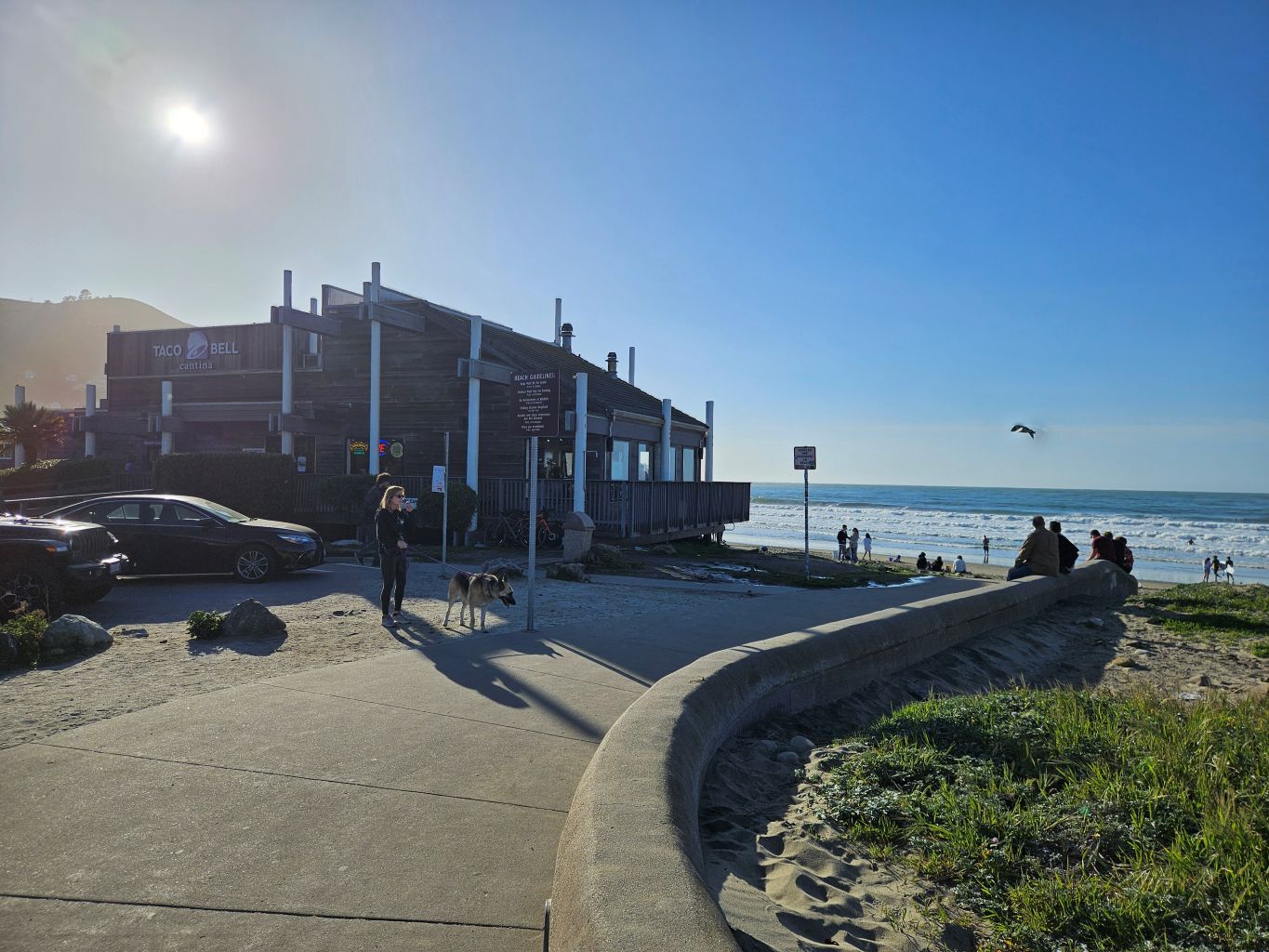 Taco Bell Cantina and Pacifica Beach