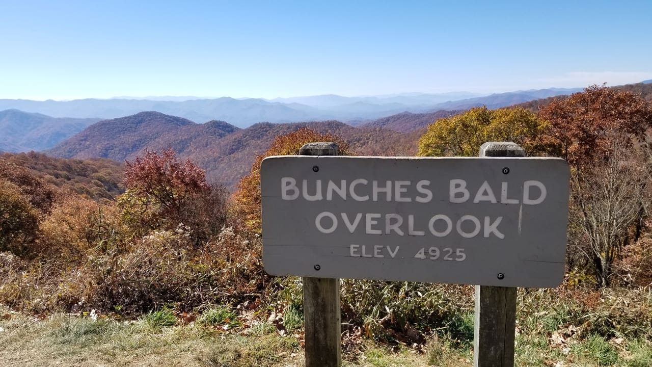 Bunches Bald Overlook