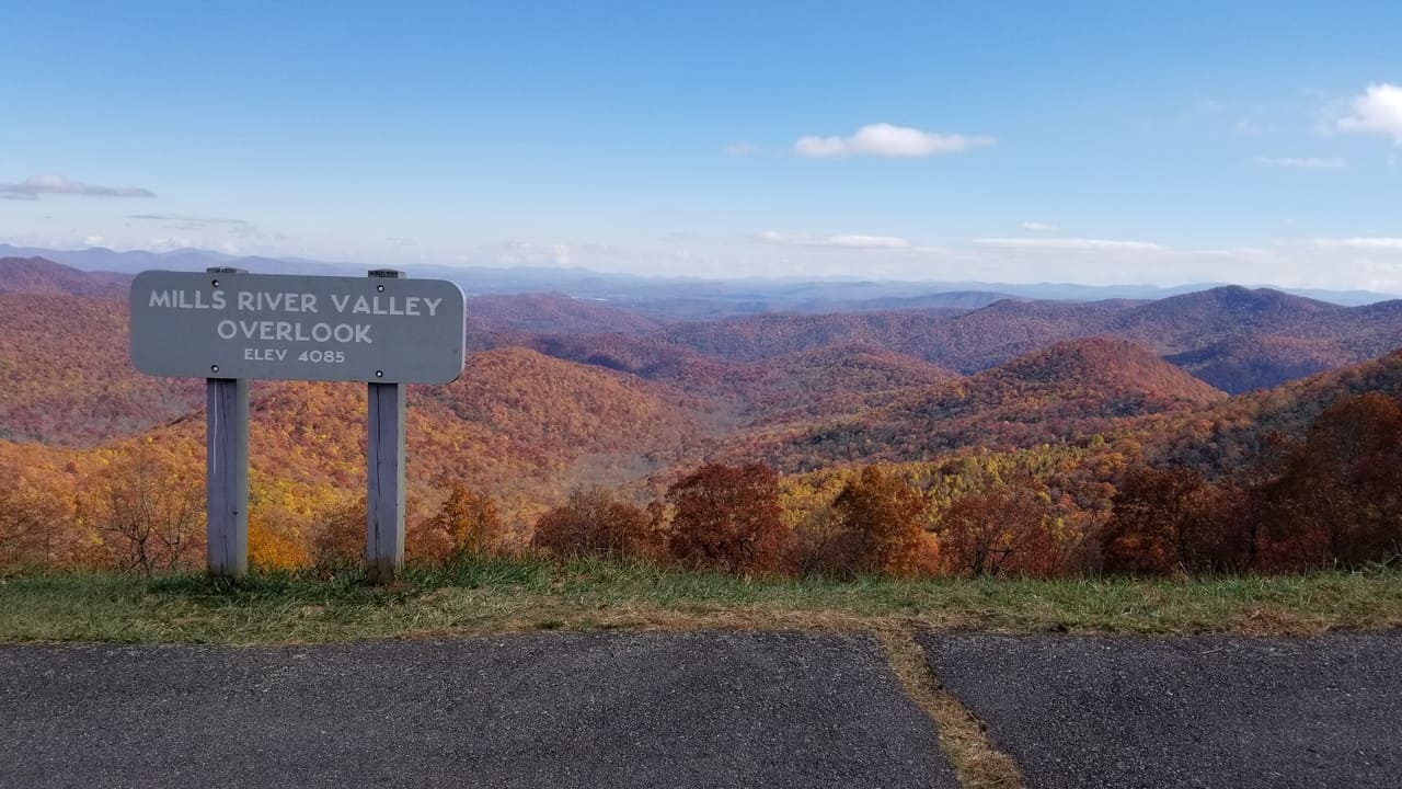 Mills River Valley Overlook