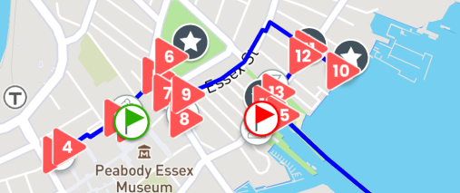 Tour route